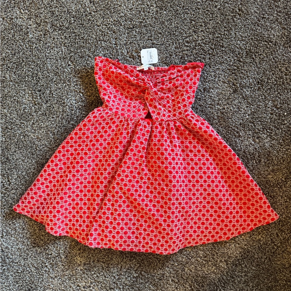 Alter’d State Celia red/white strapless mini dress NWT, size medium
